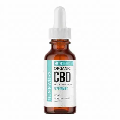 Hempworx 750 Peppermint Broad Spectrum CBD Oil