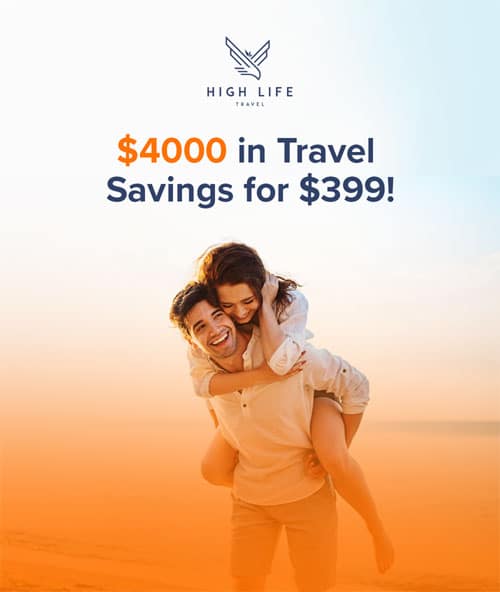 Prepaid Travel Savings, High Life Travel membership