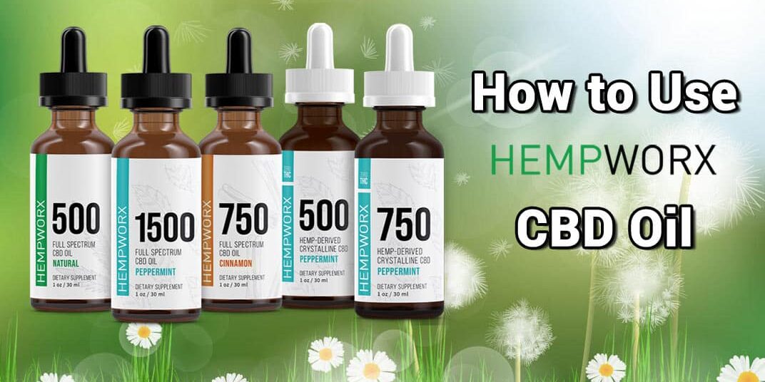 How to Use Hempworx CBD Oil