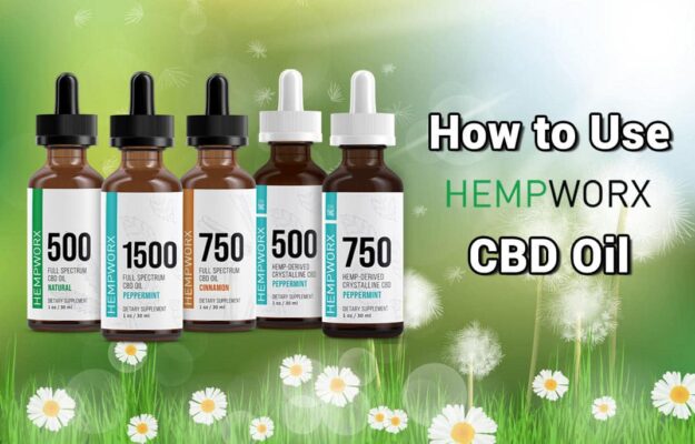 How to Use Hempworx CBD Oil