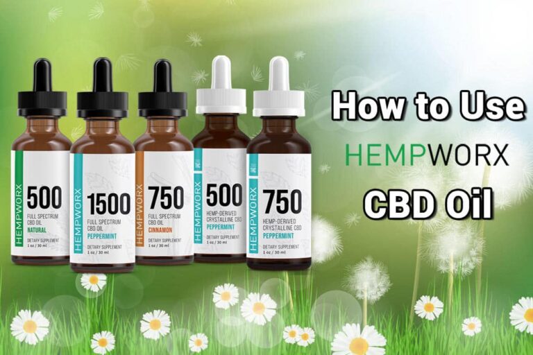 How to Use Hempworx CBD Oil