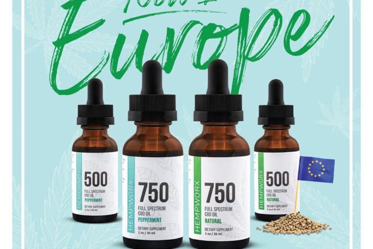 HempWorx Europe Full Spectrum CBD Oils