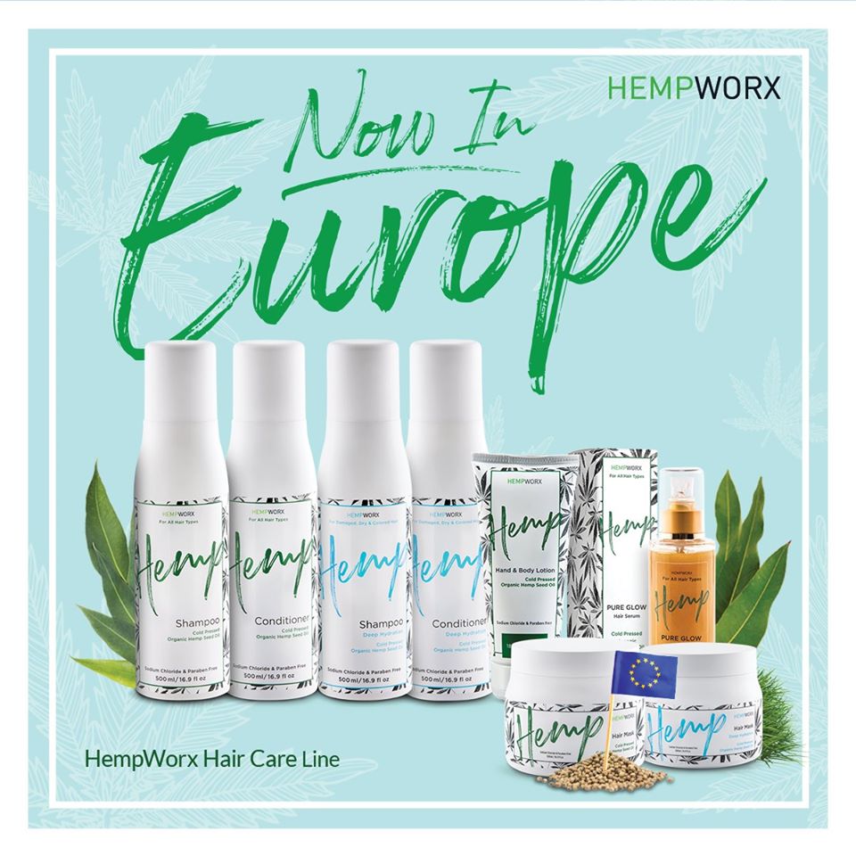 Hemp Hair Care Europe, HempWorx Hair Care