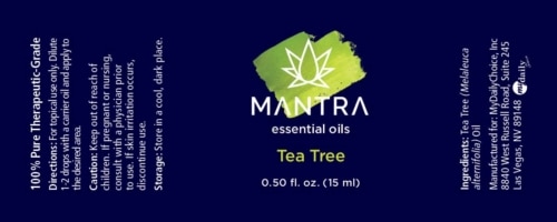 Mantra Tea Tree Ingredients