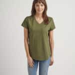 Hemp V-Neck Tee Image