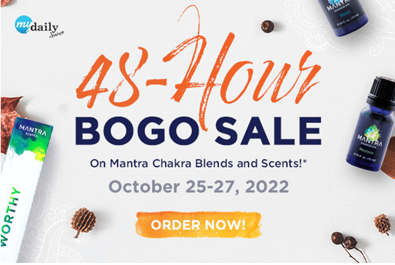 Mantra Scents Buy One Get One Free, MyDailyChoice Sale