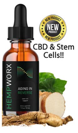 New Hempworx CBD Stem Cell Oil, Aging in Reverse