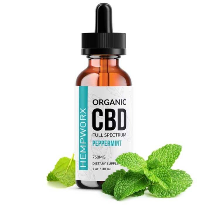 HempWorx 750 Peppermint CBD Oil Full Spectrum