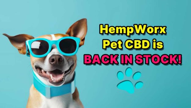 HempWorx Pet CBD is Back in Stock