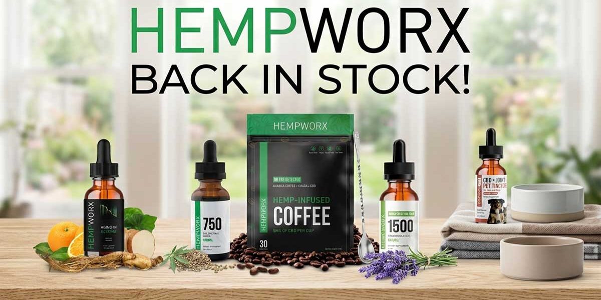 Hempworx is back in stock