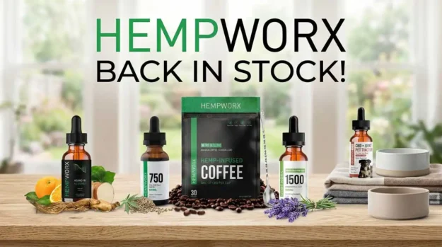 Hempworx is back in stock