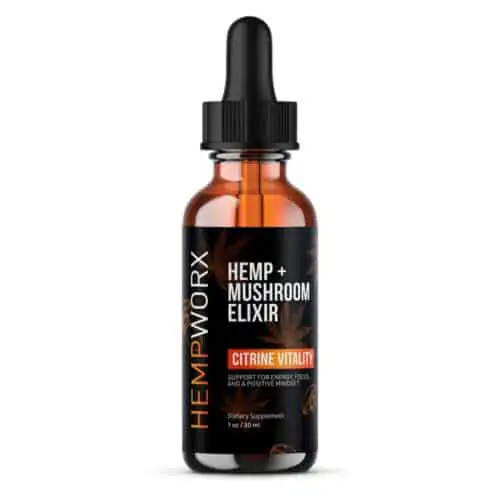 HempWorx Mushroom Elixir Citrine Vitality