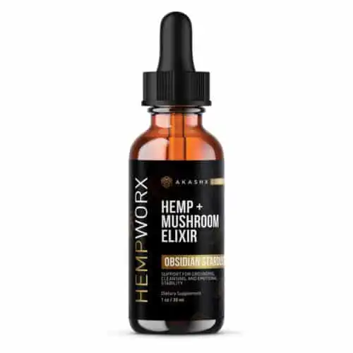 HempWorx Mushroom Elixir Obsidian Stardust