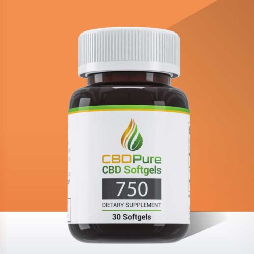 CBD Pure Softgel Capsules