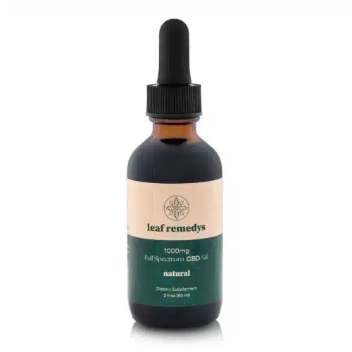 Leaf Remedys 60 ml full spectrum cbd tincture