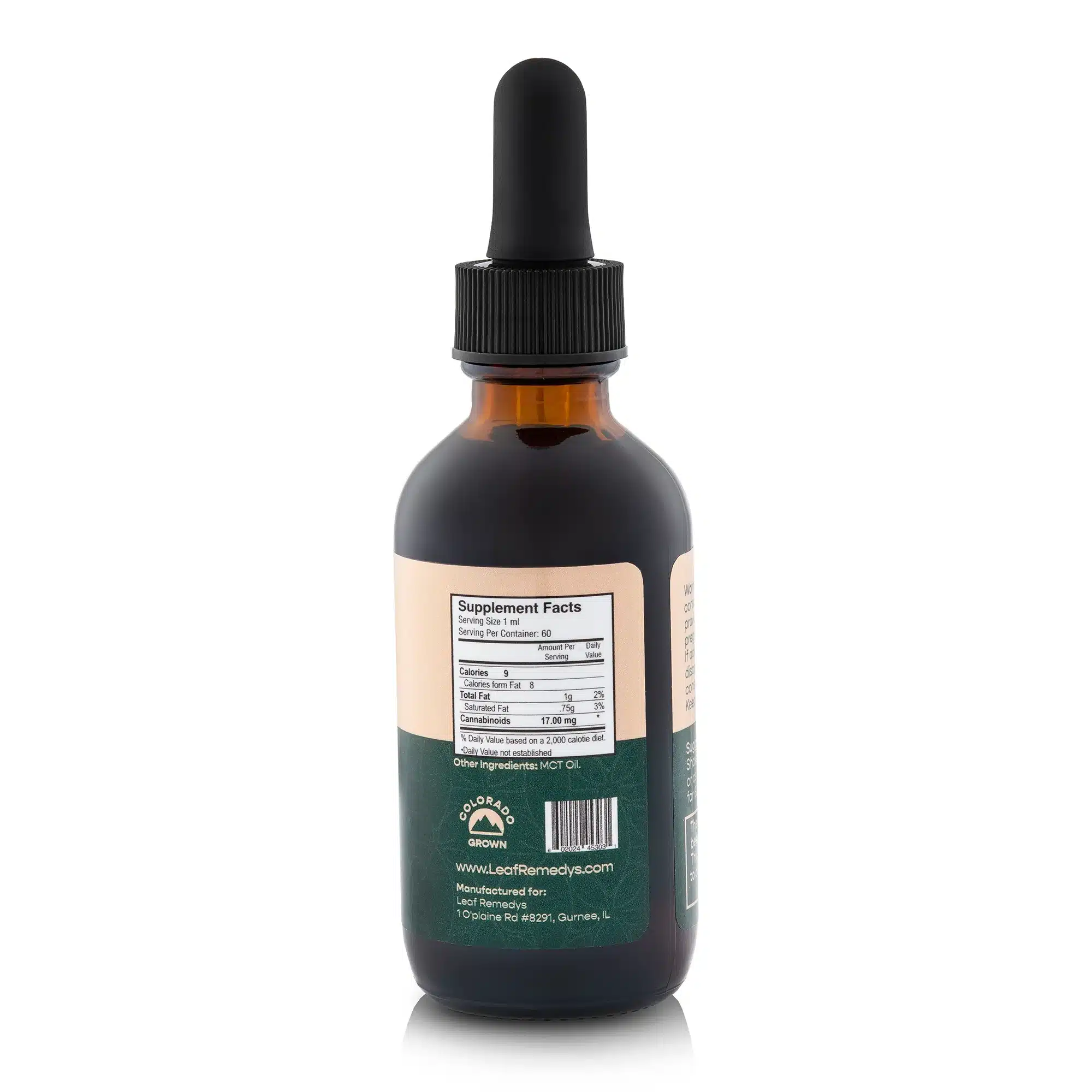 Leaf Remedys 60 ml Broad Spectrum CBD - Image 2