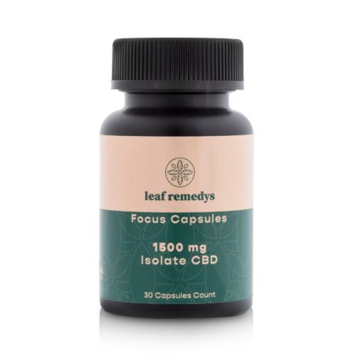 Leaf Remedys CBD Focus Gels