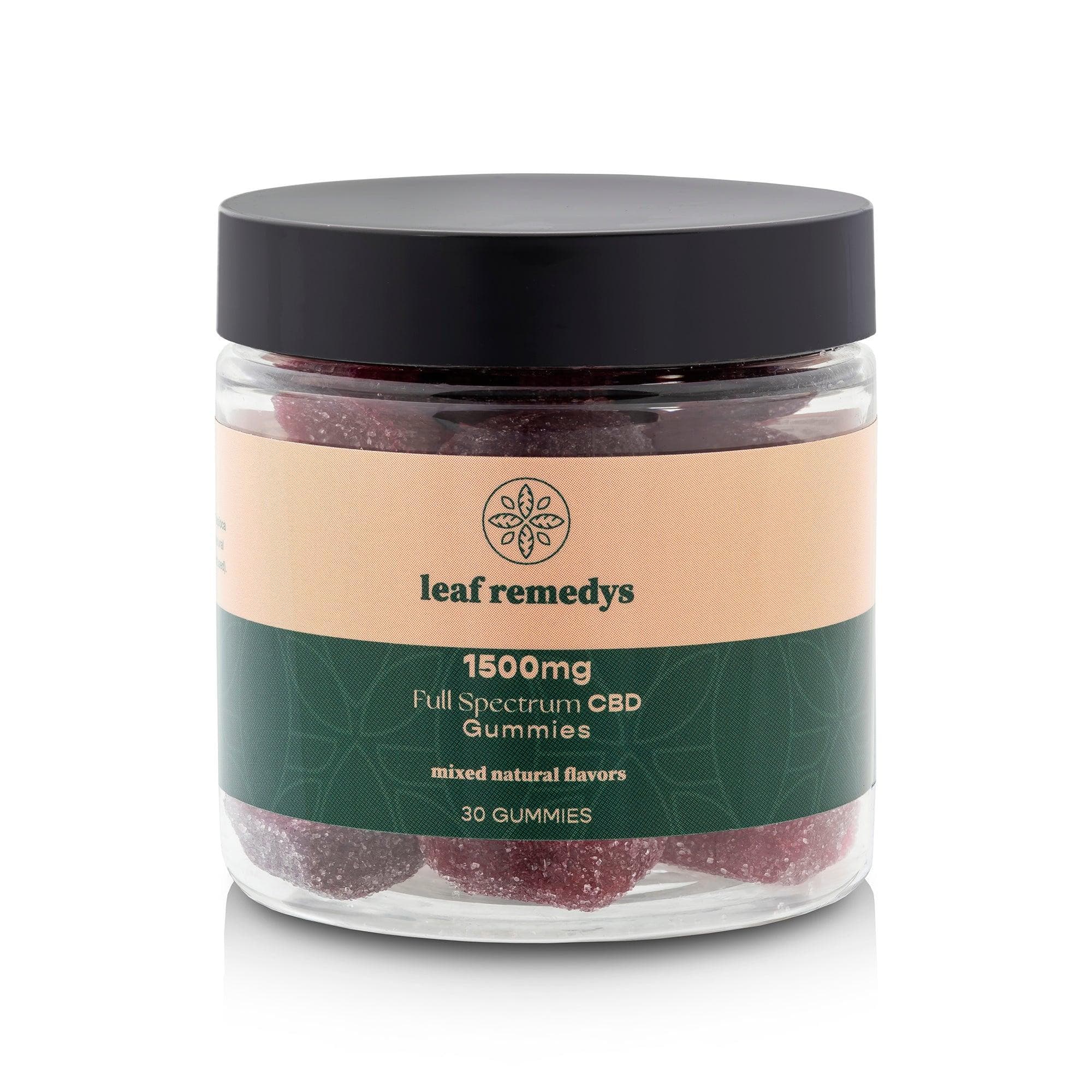 Leaf Remedys Gummies Natural flavor