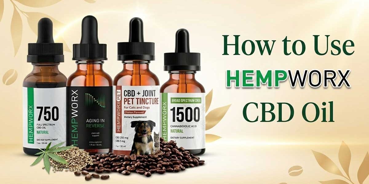 how to use hempworx cbd oil