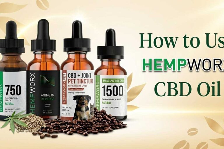how to use hempworx cbd oil