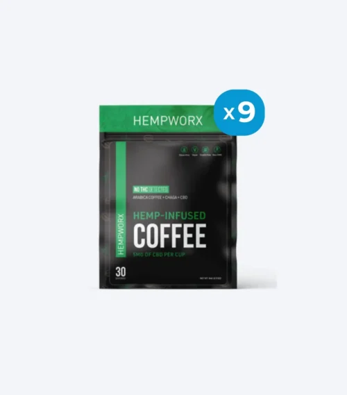 Hempworx CBD Coffee 9 Pack