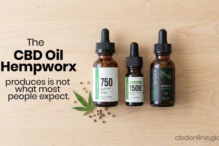 CBD oil Hempworx 750mg full spectrum and broad spectrum bottles