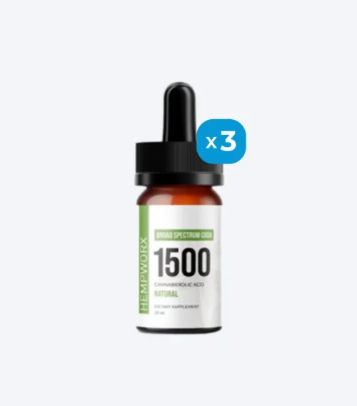 CBDA 3 Pack, Hempworx