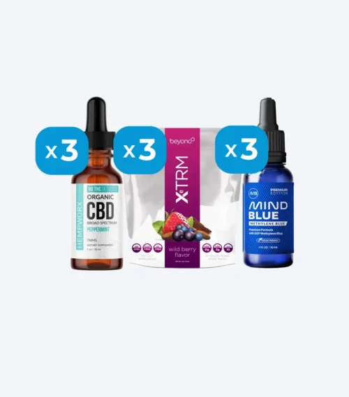 Hempworx Elite Pack CBD, XeTrm and Methylene Blue